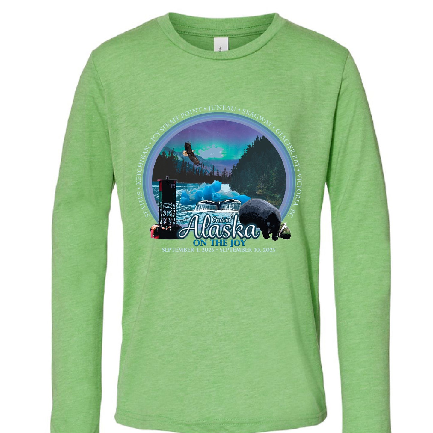 GREEN TRIBLEND - FRONT