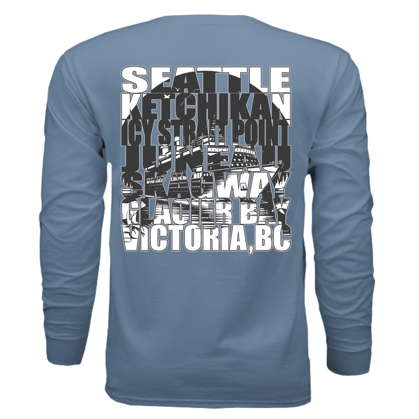 Steel Blue - BACK