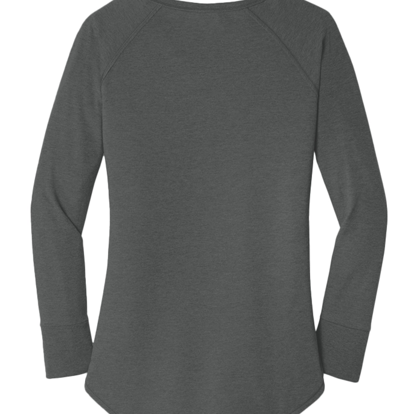 For DJ&B - District Ladies Tri-blend LS Tunic