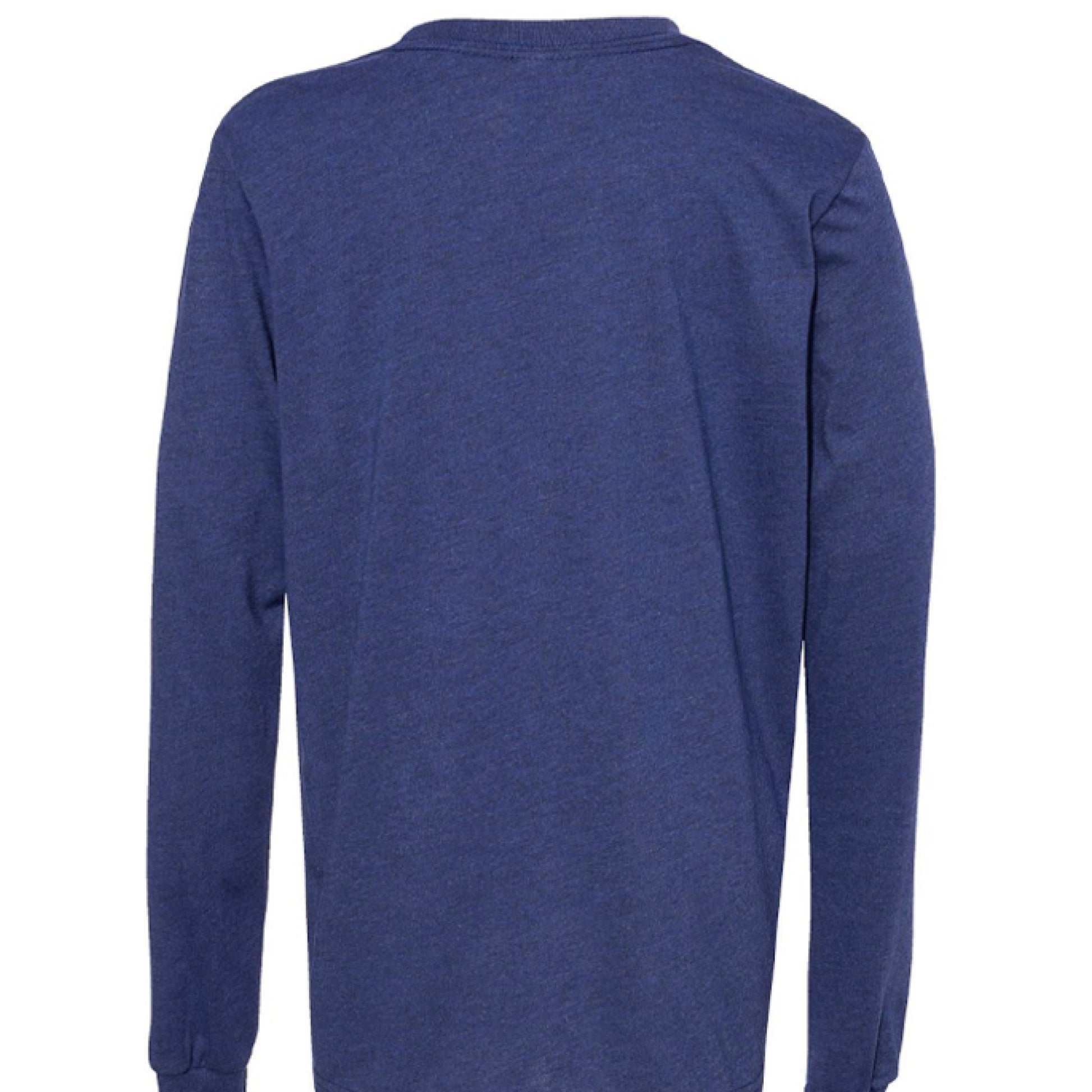 NAVY TRIBLEND - BACK