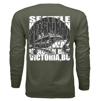 MILITARY GREEN - BACK