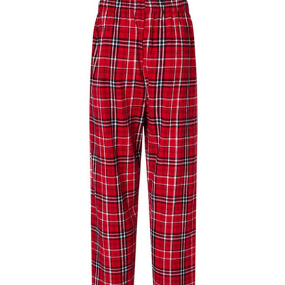 RED/ WHITE PLAID - BACK