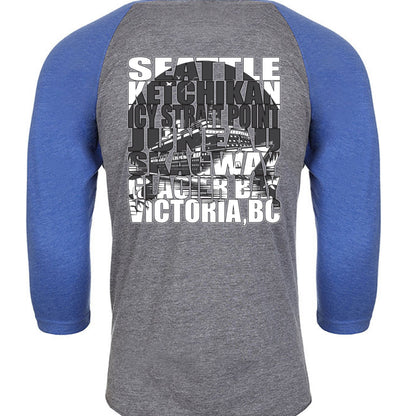 Vintage Royal/ Premium Heather - BACK
