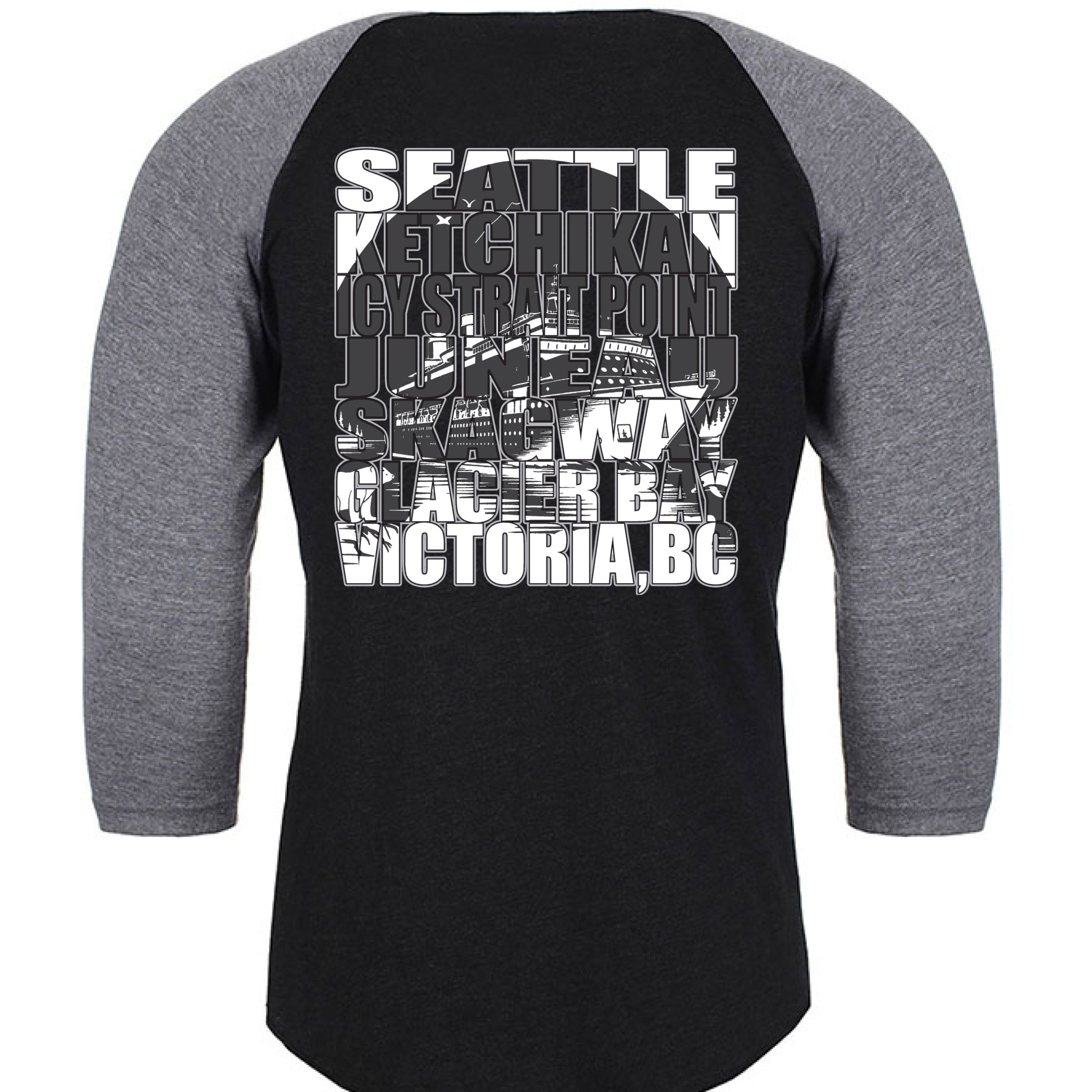 Premium Heather/ Vintage Black - BACK