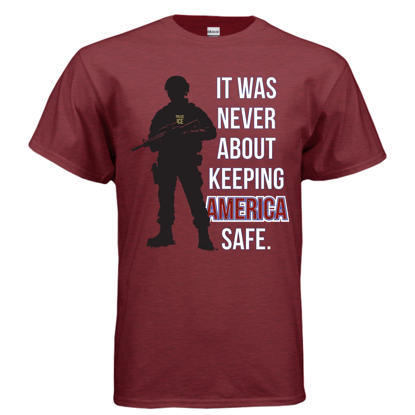 ANTIQUE CHERRY RED - FRONT