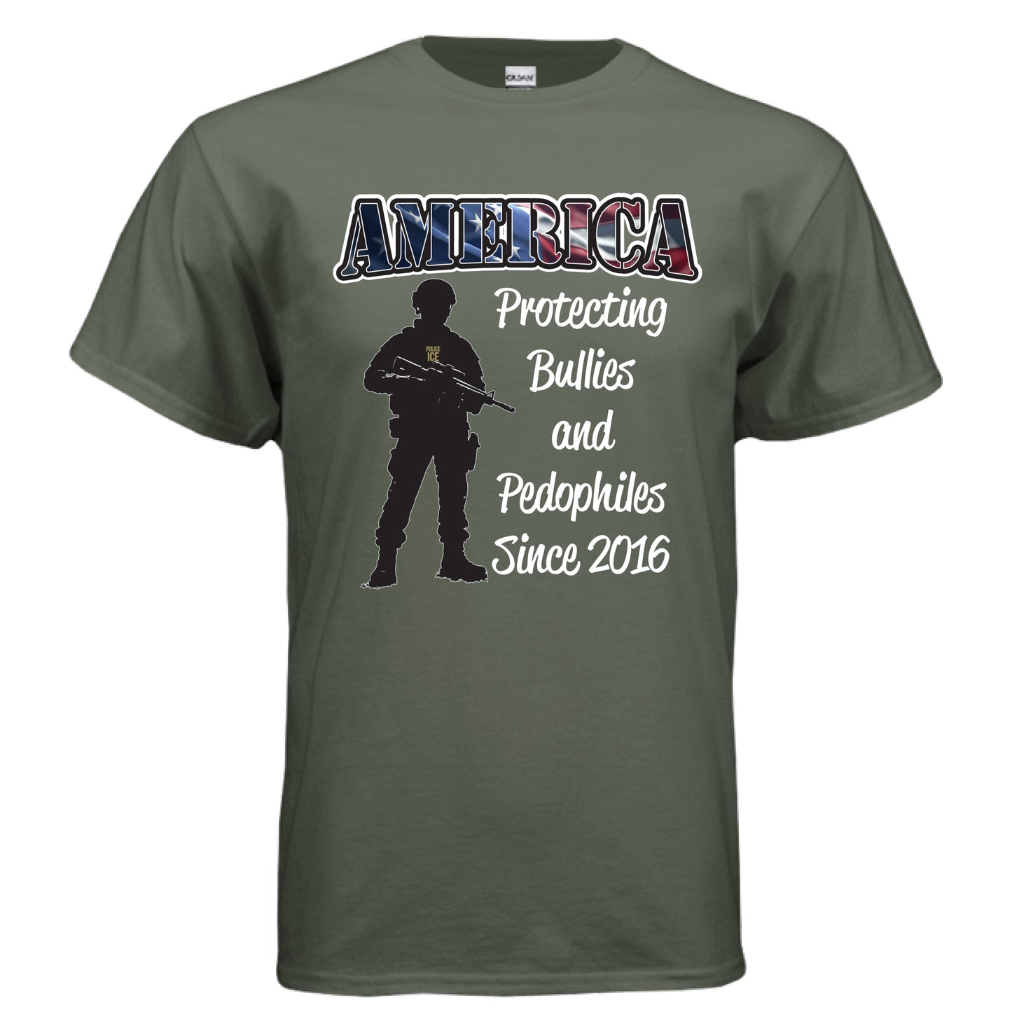 MILITARY GREEN - FRONT