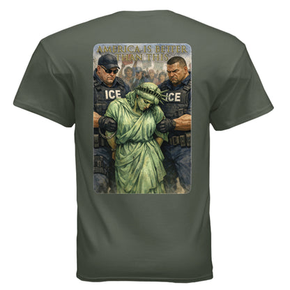 MILITARY GREEN - BACK