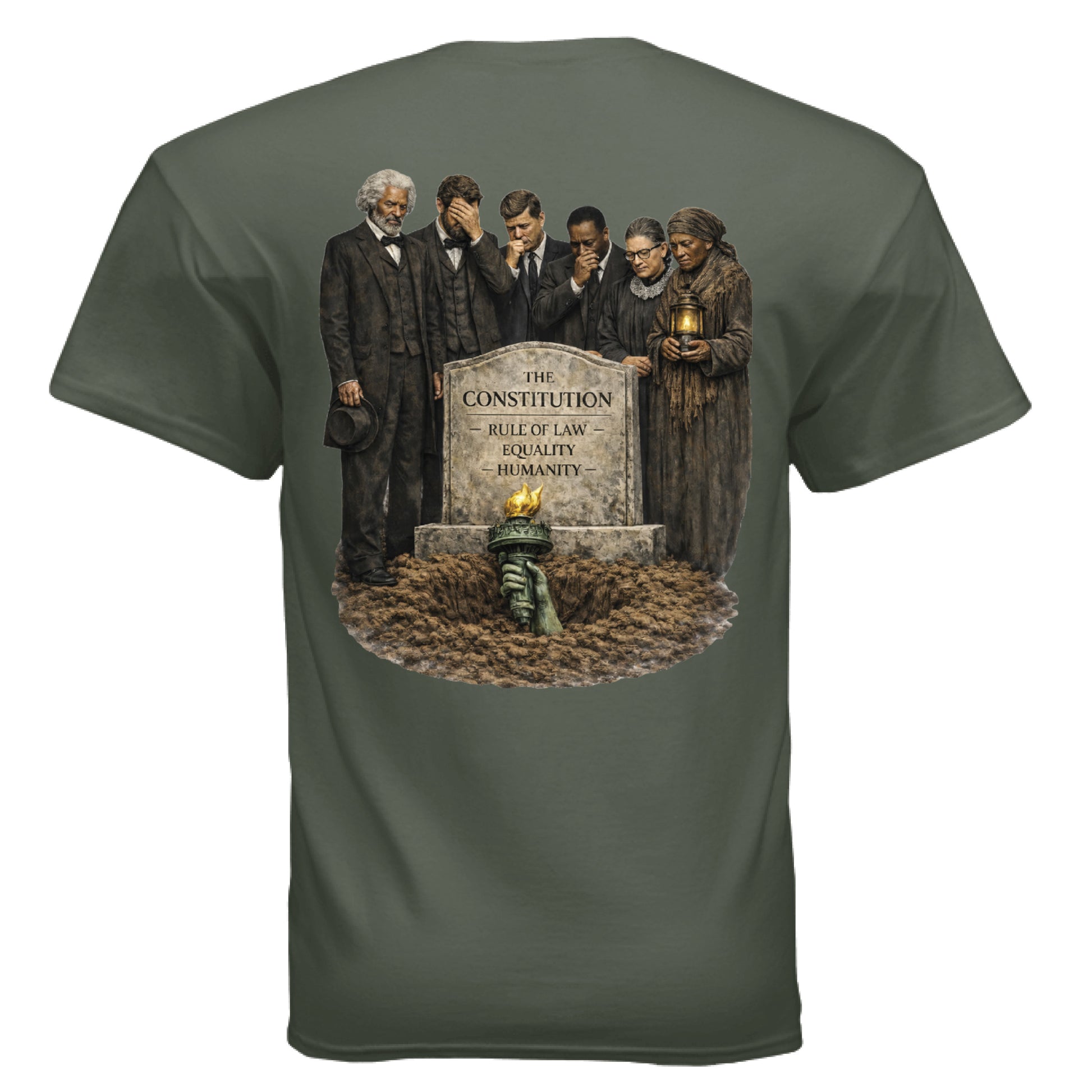 MILITARY GREEN - BACK