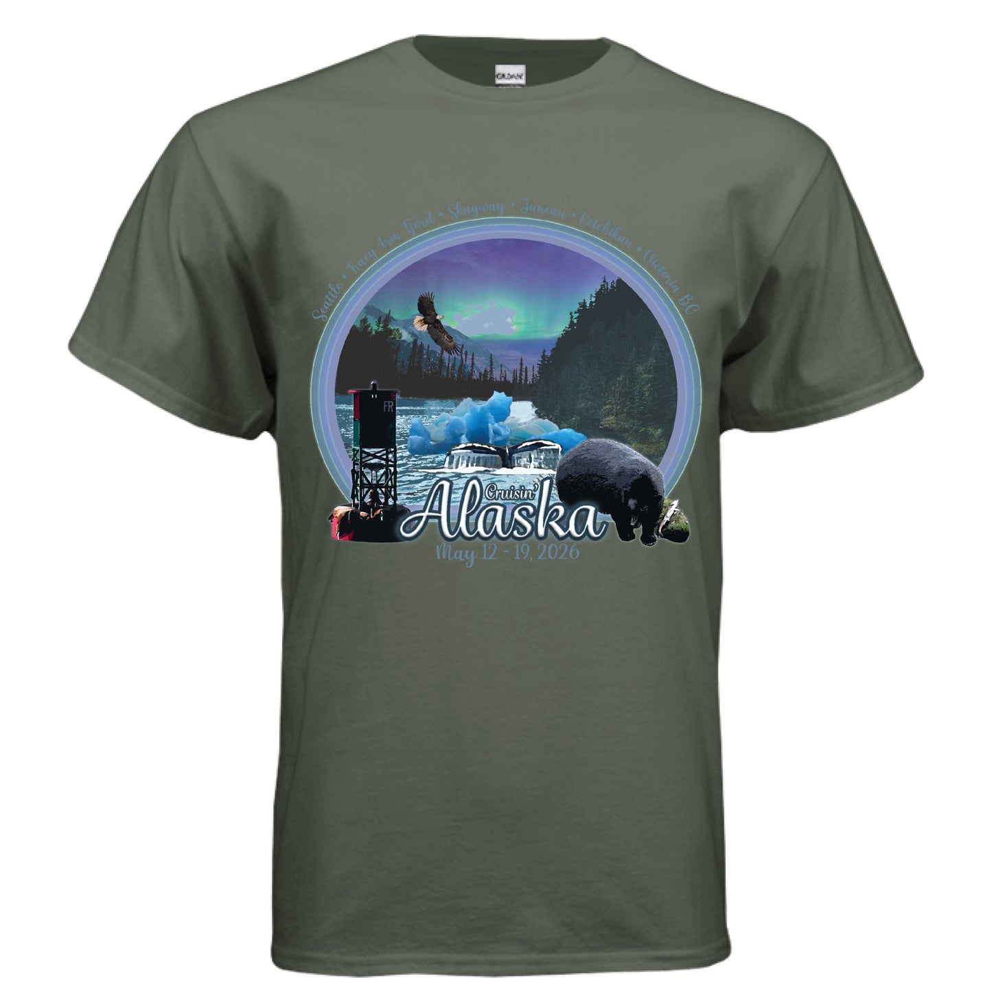 MILITARY GREEN - FRONT