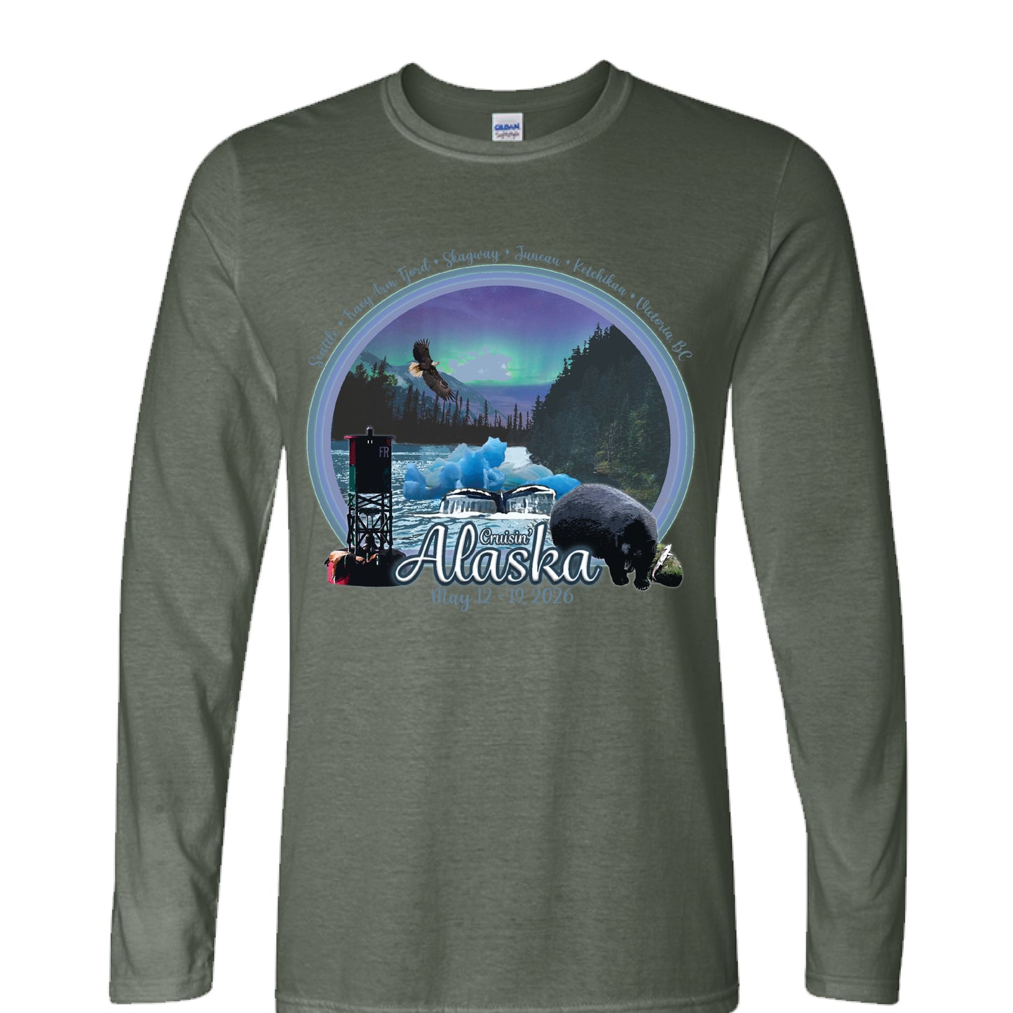 MILITARY GREEN - FRONT