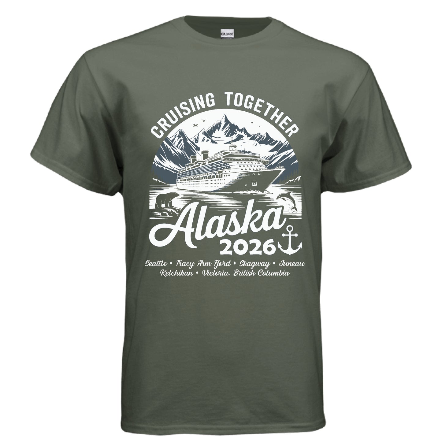 MILITARY GREEN - FRONT