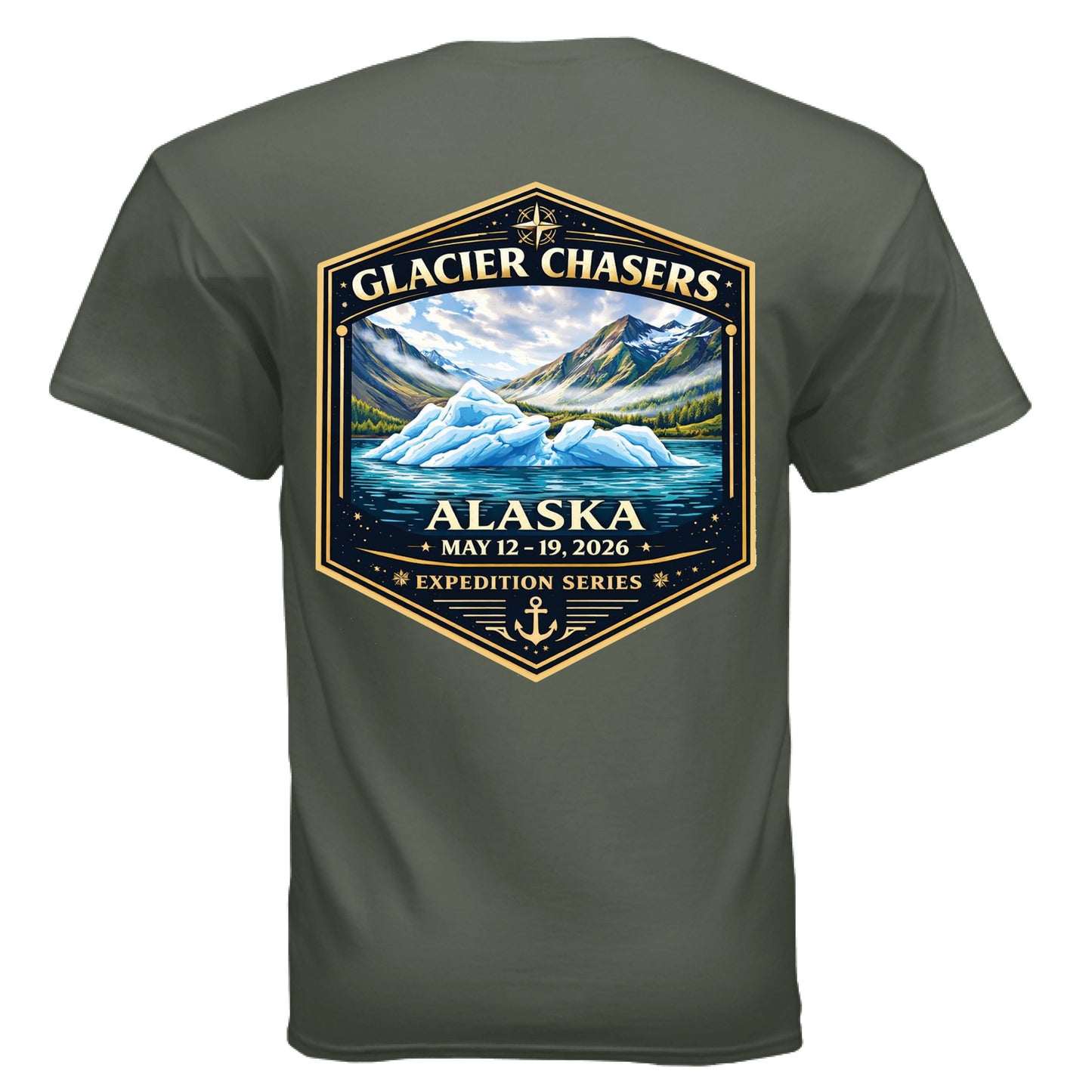 MILITARY GREEN - BACK