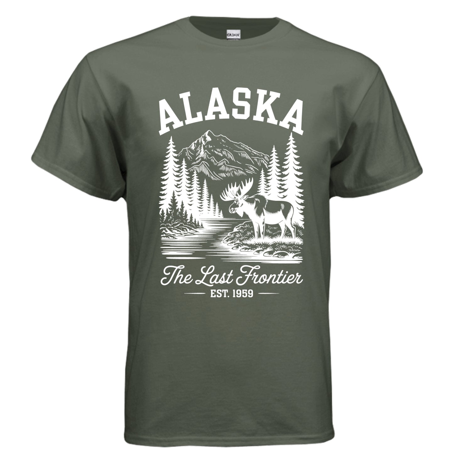 MILITARY GREEN - FRONT